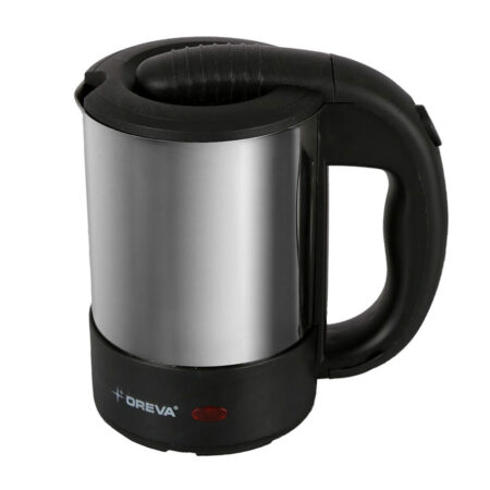 OREVA Electric Kettle (OEK-0.5L) Stainless Steel Body, 0.5 Liter capacity, 0.7 mtr. Power cord, over heating safety protection, Auto Cut-off, Indicator Light